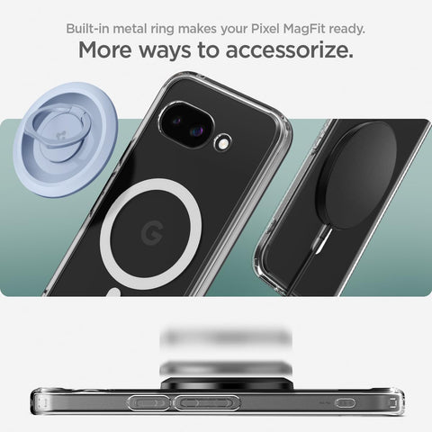 Spigen Ultra Hybrid MagFit for Pixel 9a Case, White