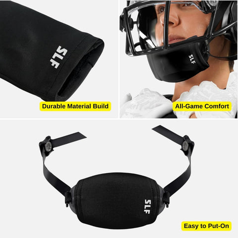 SLEEFS Football Chin Strap Cover for Sweat and Skin Irritation Protection