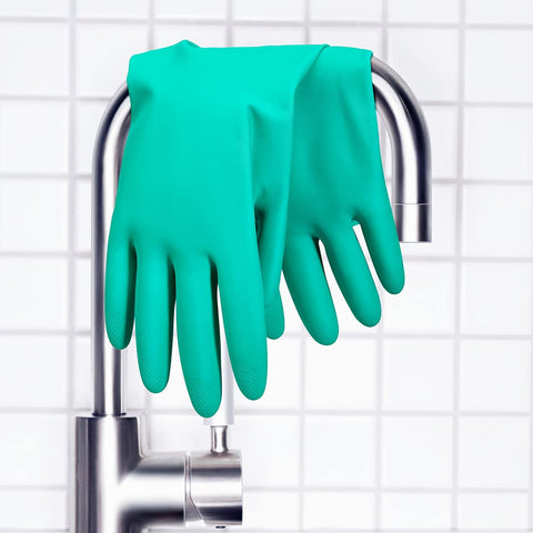 ThxToms Chemical Resistant Nitrile Gloves, Latex Rubber Free, 1 Pair, M
