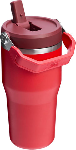STANLEY IceFlow 2.0 Flip Straw Tumbler, 20 oz, Chili Red
