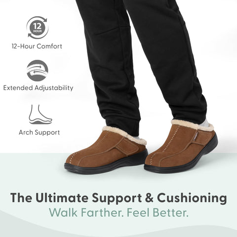Orthofeet Asheville Orthopedic Men House Slippers