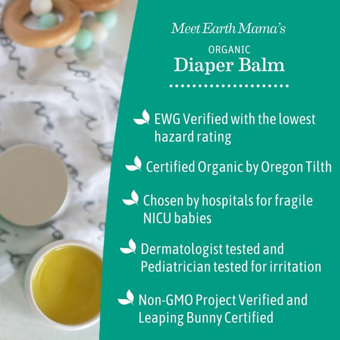 Earth Mama - Organic Diaper Balm - 2-Ounce