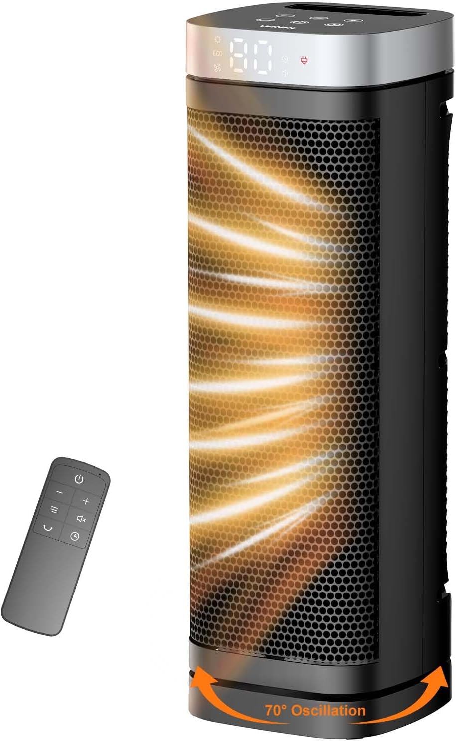 Space Heaters for Indoor Use with Thermostat, 1500W Electric Heater