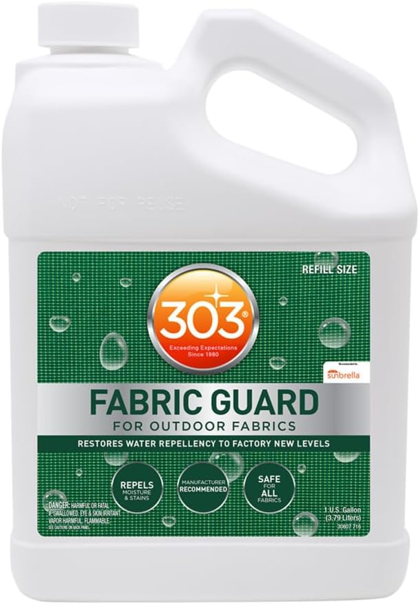 303 Fabric Guard Water Repellent for Outdoor Fabrics, 1 Gallon