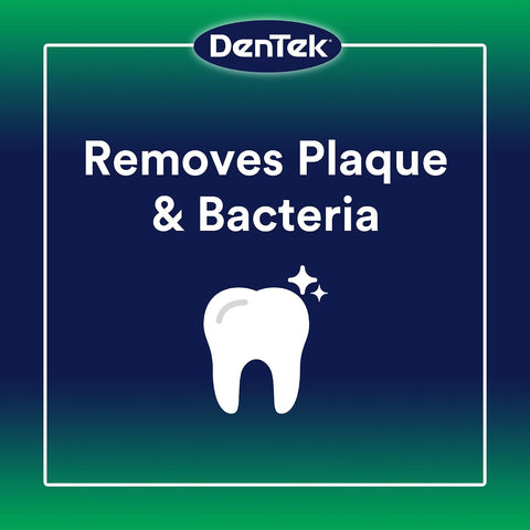 DenTek Floss Picks, Advanced Clean, Plaque Remover, 150 Count