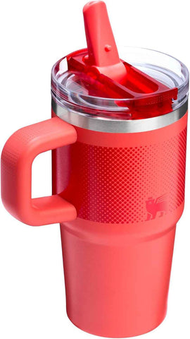 STANLEY Quencher ProTour Flipstraw Tumbler, 20 oz, Hot Coral Fade