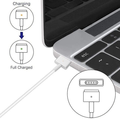 Mac Book Charger 85W(T-Tip) Power Adapter, Replacement for Mac Book Pro with 15-inch Retina Display-After Mid 2012