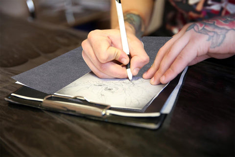 Selizo 100 Sheets Black Carbon Transfer Tracing Paper for Wood, Paper, Canvas and Other Art Surfaces (9 x 13 Inches)