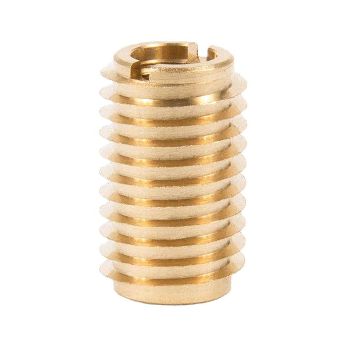 E-Z LOK Thread Insert for Hard Wood, 0.375-16, 1.00 in, 10 ct
