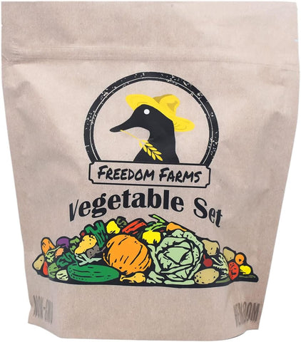 Set of 43 Assorted Vegetable & Herb Seed Packets - Over 10,000 Seeds! - Includes Mylar Storage Bag - Deluxe Garden Heirloom Seeds - 100% Non-GMO