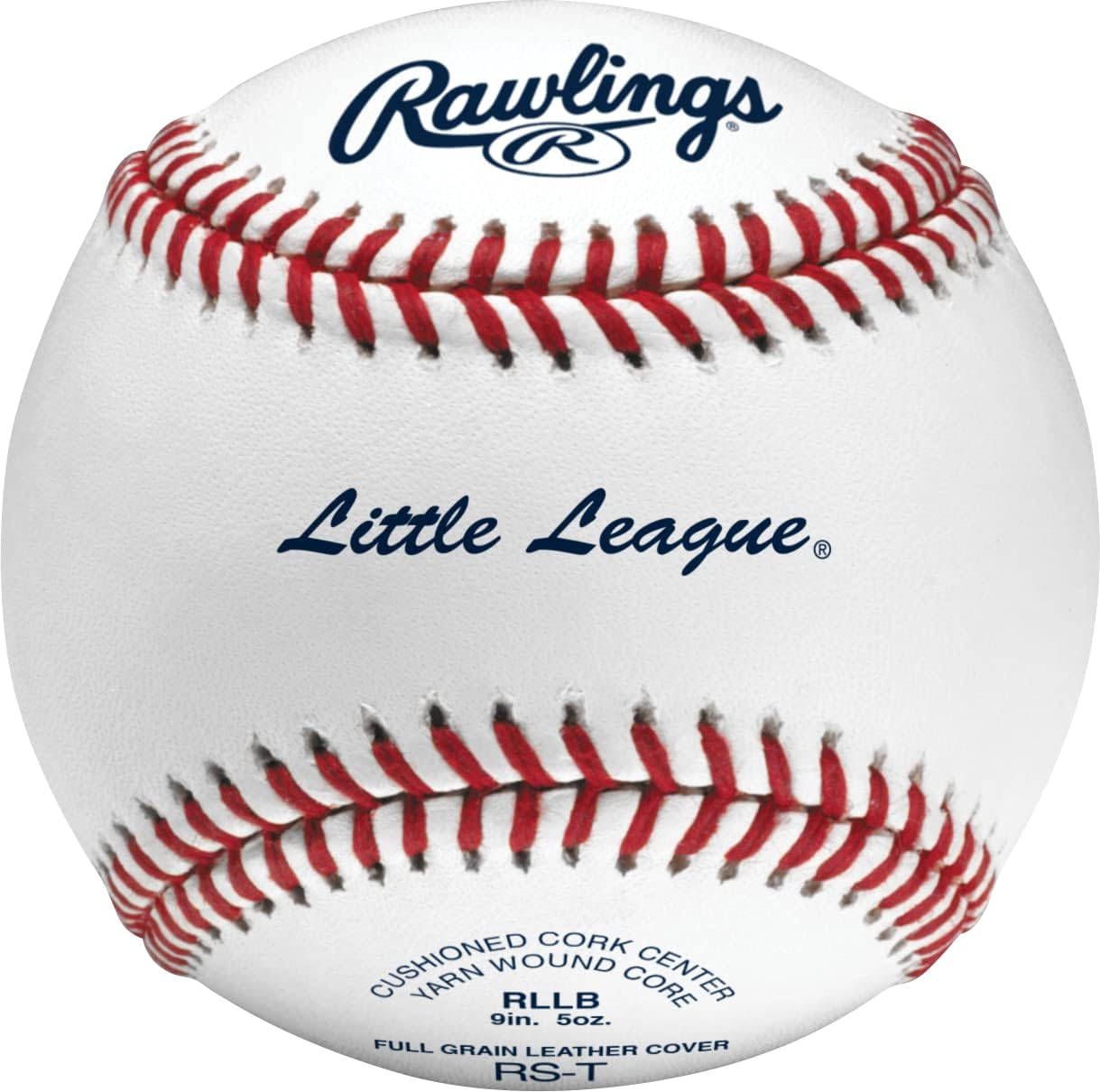 Rawlings | LITTLE LEAGUE Tournament Grade Baseballs | Leather Cover | RLLB | Ages 14U | Game/Practice Use | 12 Count