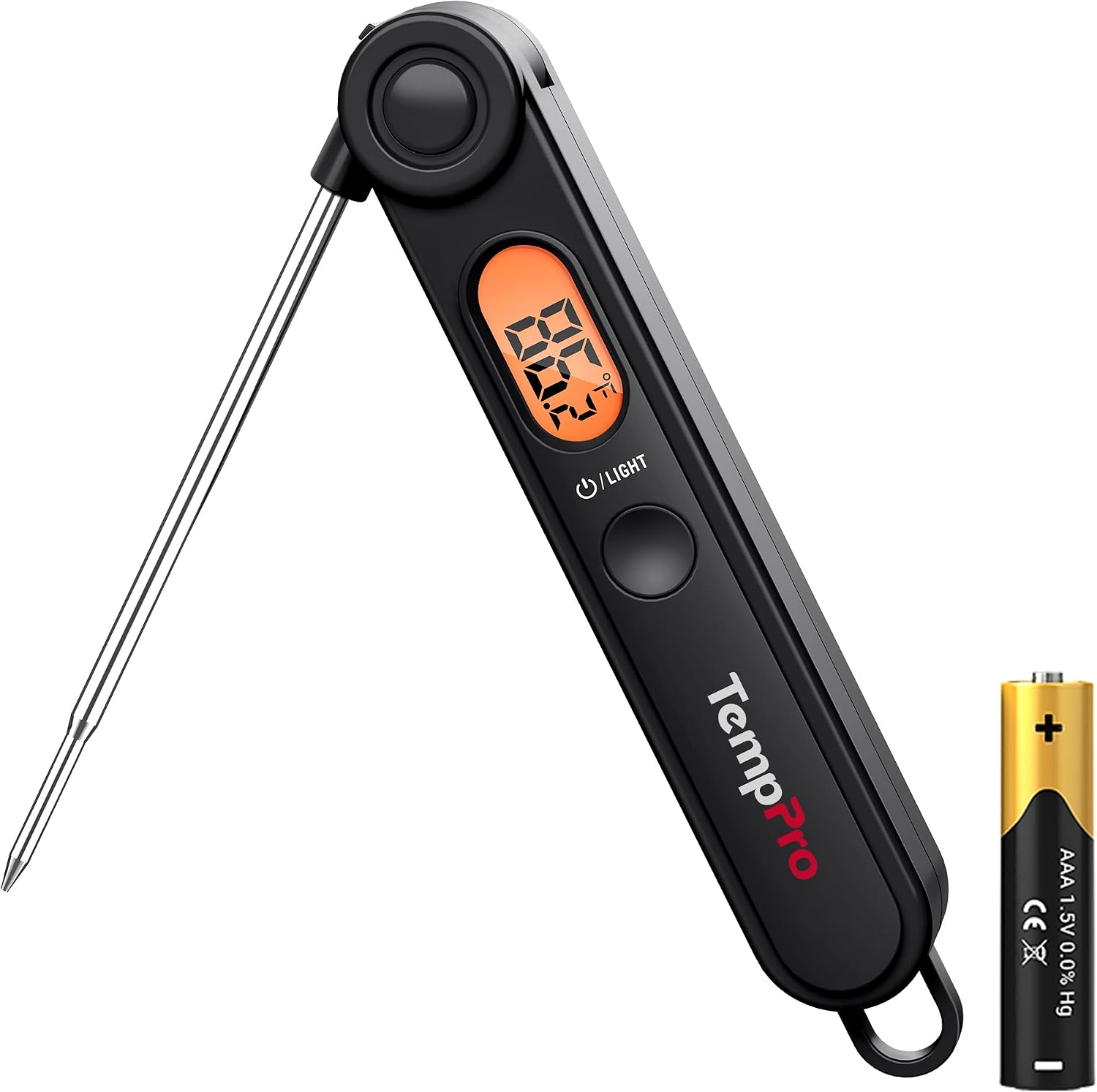 TempPro TempSwift Digital Meat Thermometer with Temperature Indicator