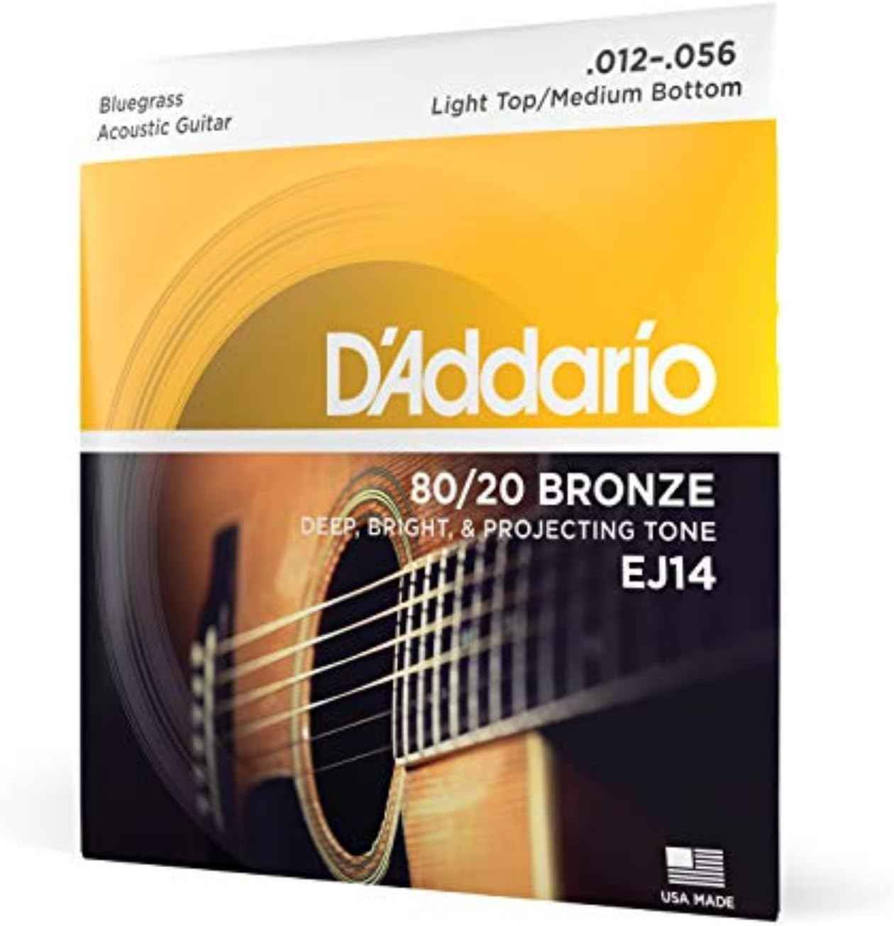 D'Addario Set Acoustic Guitar 80/20 Bluegrass (EJ14)