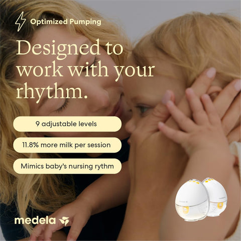 Medela Motion InBra Wearable Electric Hands Free Breast Pump
