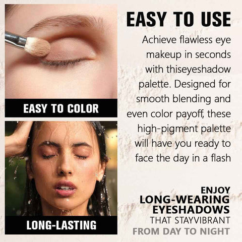 Pink Matte Eyeshadow, Light Peach Single Eye Shadow