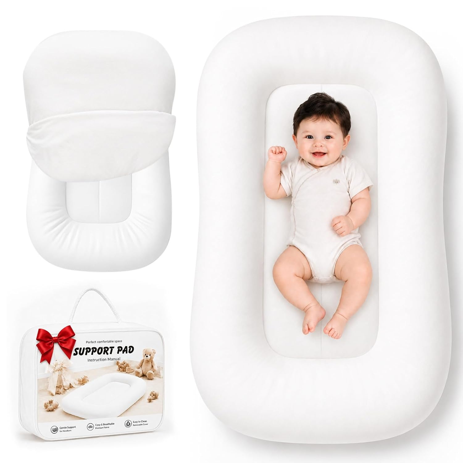 Baby Lounger for Newborns 0-24 Months - Baby Essentials