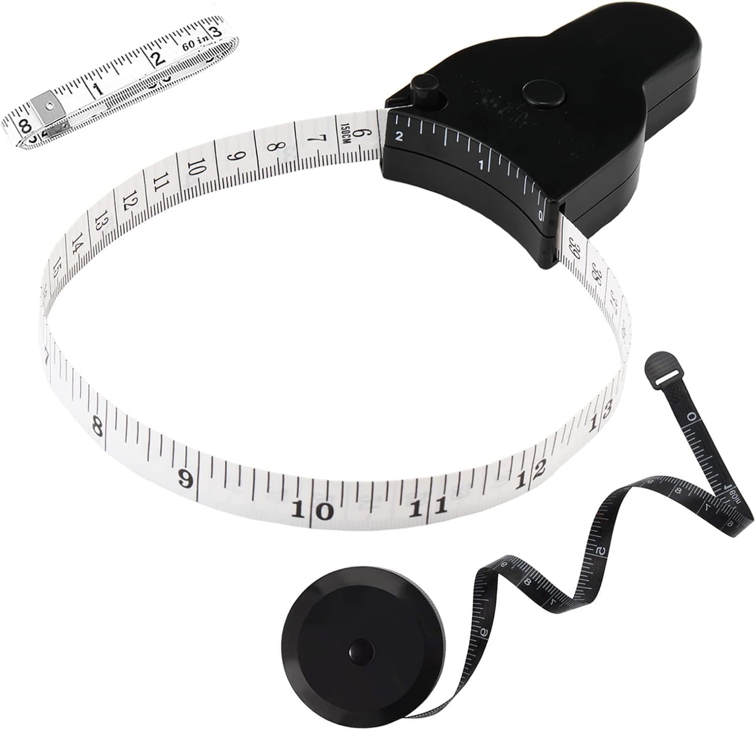3 PCS Tape Measure Measuring Tape for Body Fabric Sewing 60"/150cm