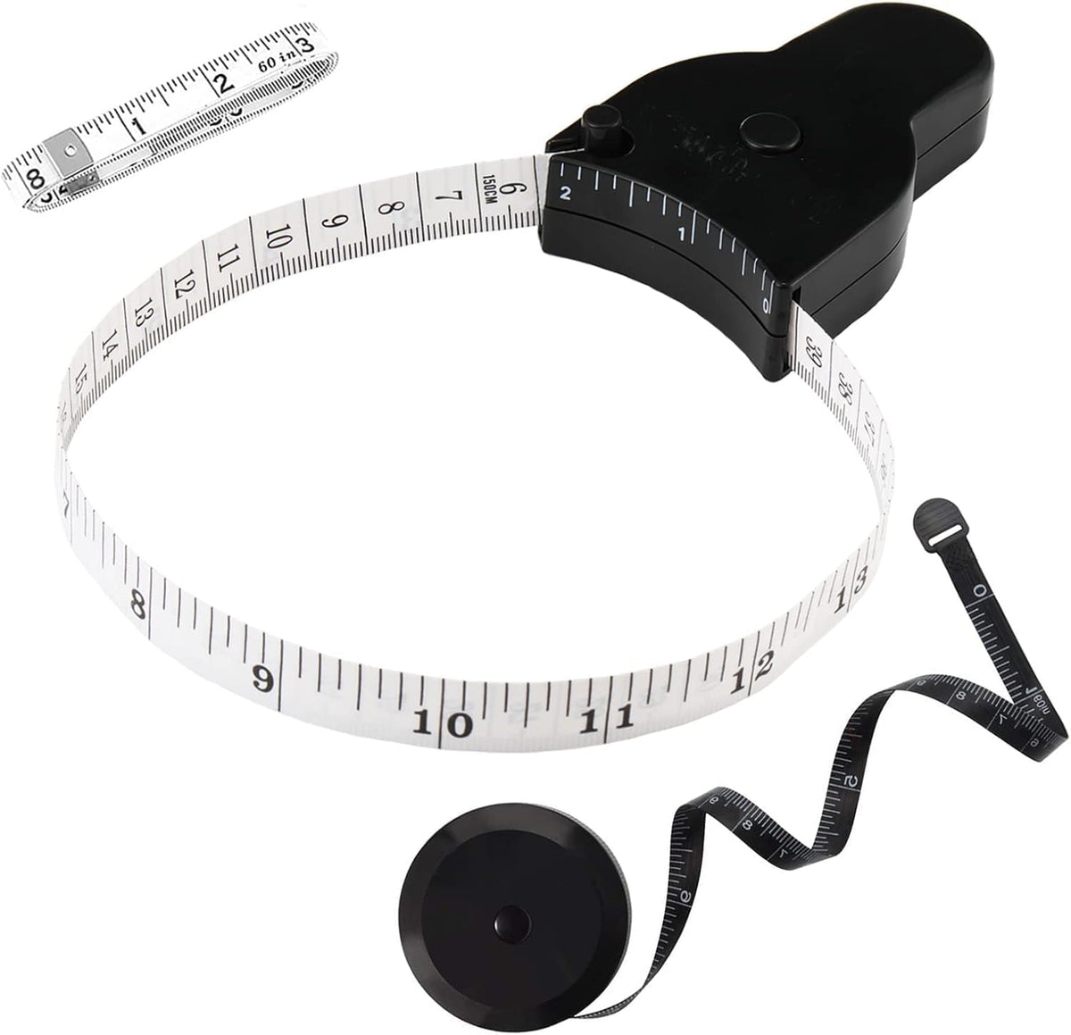 3 PCS Tape Measure Measuring Tape for Body Fabric Sewing 60"/150cm