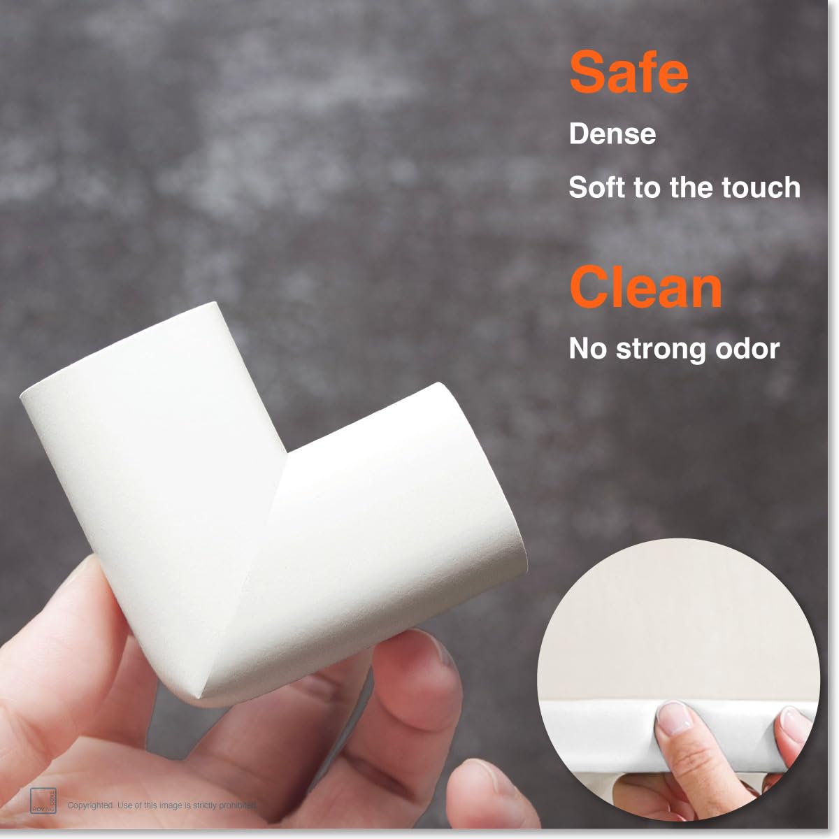 Roving Cove Baby Proof Edge Corner Protector, Large15ft Edge 4 Corners
