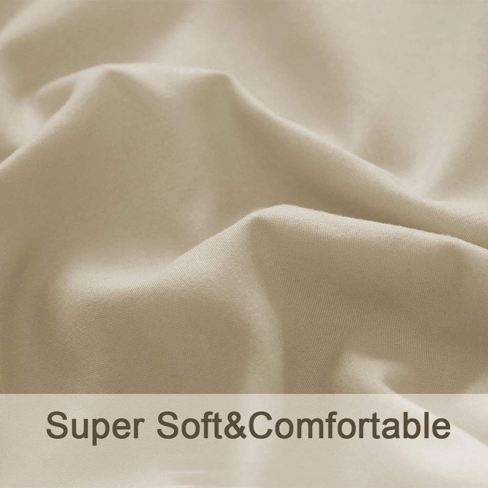 SONORO KATE Bed Sheet Set Super Soft Microfiber Sheets,3PC,Twin Size