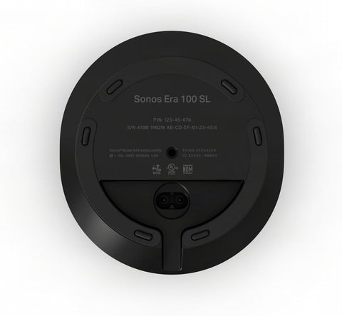 Sonos Era 100 SL Compact, Microphone-Free Speaker - Black