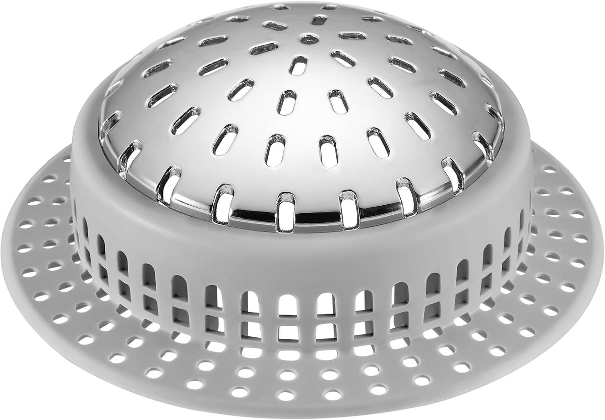 Aluvor Bathtub Drain Hair Catcher Shower Drain Cover Sink Drain Protector