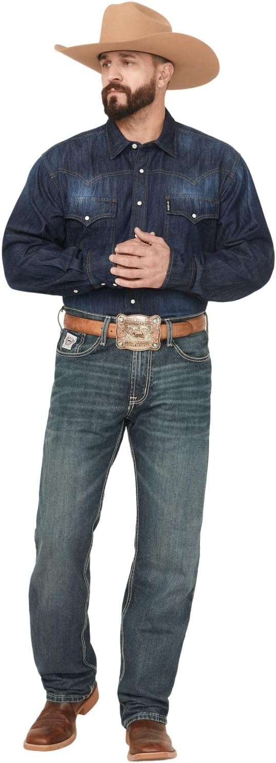 Cinch Men's White Label Relaxed Fit Jean