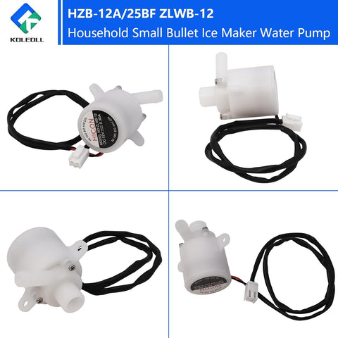 HZB-12A/25BF ZLWB-12 Household Small Bullet Ice Maker Water Pump