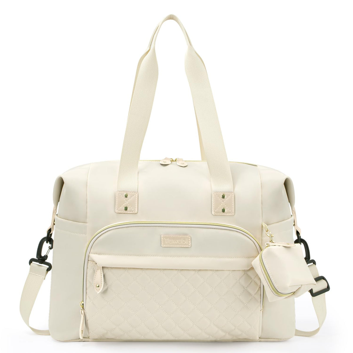 Tuwubi Diaper Bag Tote,Baby Diaper Bag with Pacifier Case