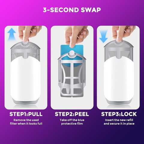 10 Pack Flying Insect Trap Refills, Compatible with Flying Insect Trap M364 M364A and Max