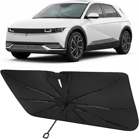 Proadsy Custom Fit 2022-2026 Hyundai Ioniq 5 Windshield Sun Shade Umbrella