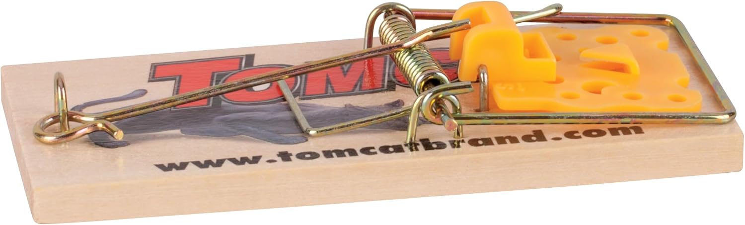 Tomcat Mouse Traps (Wooden), 4 Pack
