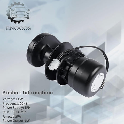 2008929 Ice Machine Water Pump Compatible with Manitowoc Ice Machine I0322, IY0325W and SR0420AP Models, 6W, 0.39A, 60/50HZ, 1550r/min, Replacement# 8251129 2007679 Ice Maker Water Pump