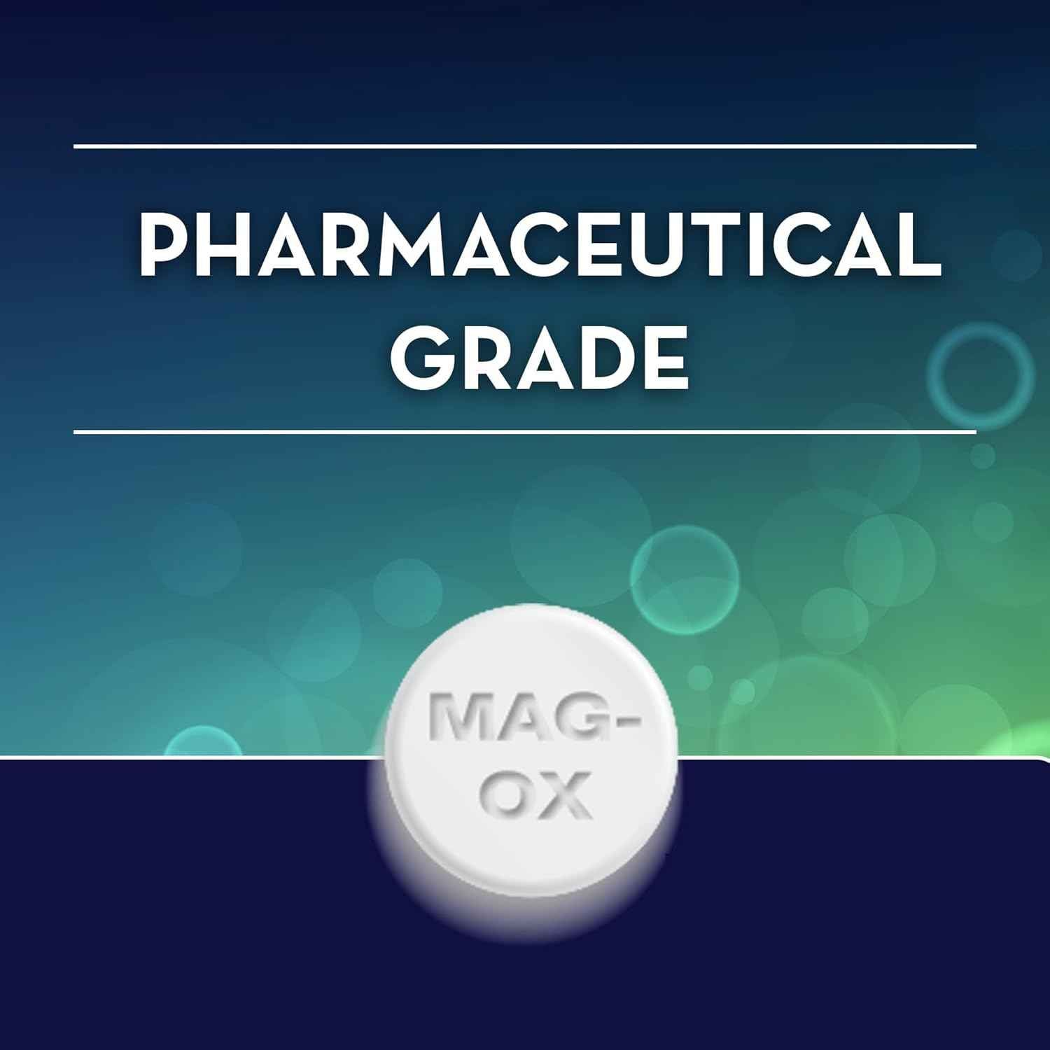 Mag-Ox High Potency Magnesium Supplement, Tablets, 120 Count, Pack of 2 | Pharmaceutical Grade Magnesium Oxide, 482 mg Per Dose, Magox 400 Magnesium