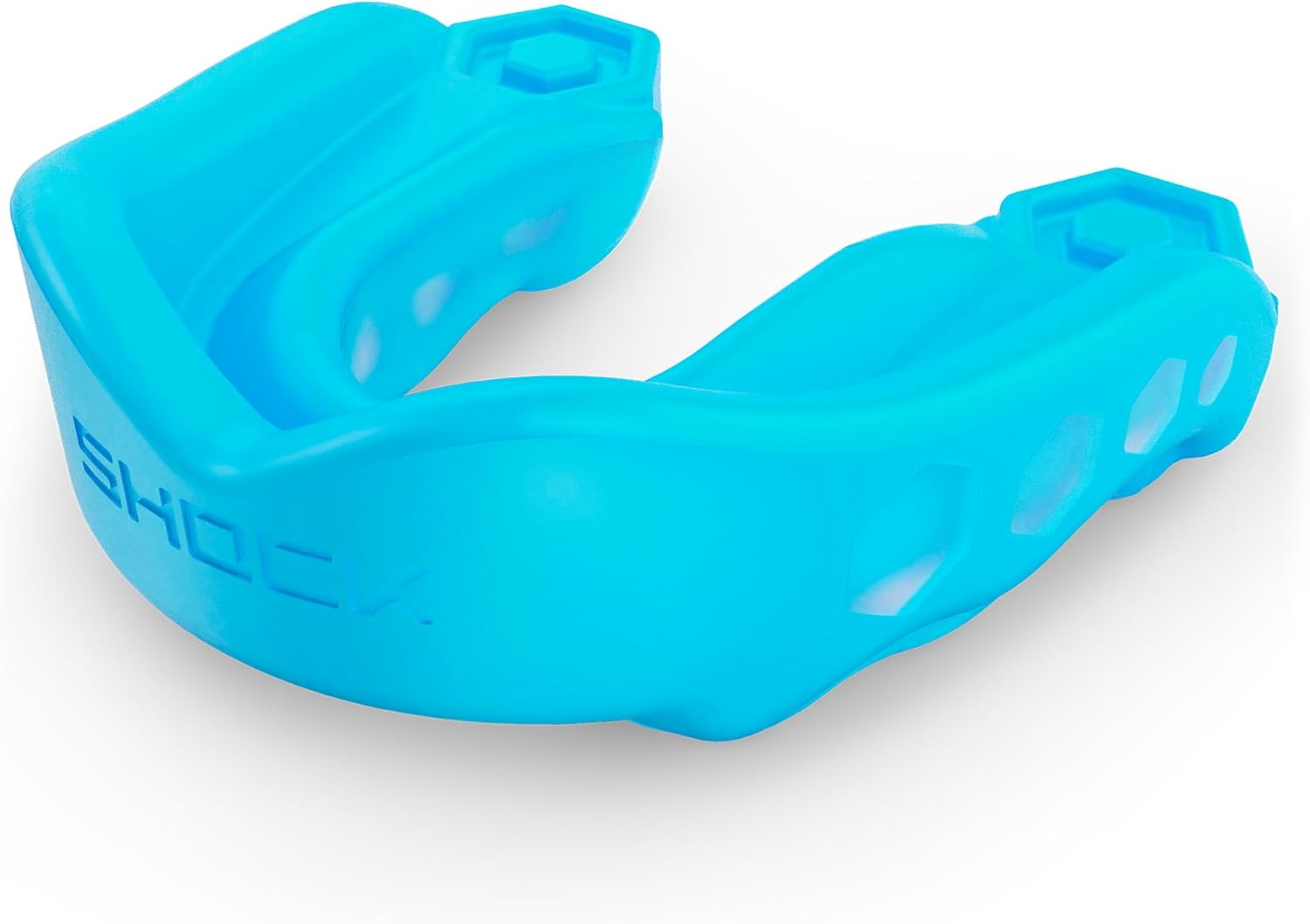 Shock Doctor Mouth Guard Sports, Hockey, Lacrosse, Baseball, Wrestling Moutguard, Gel Max Heavy Duty Protection & Custom Fit, Football Mouth Guard with Strap, Adult & Youth Mouthguard