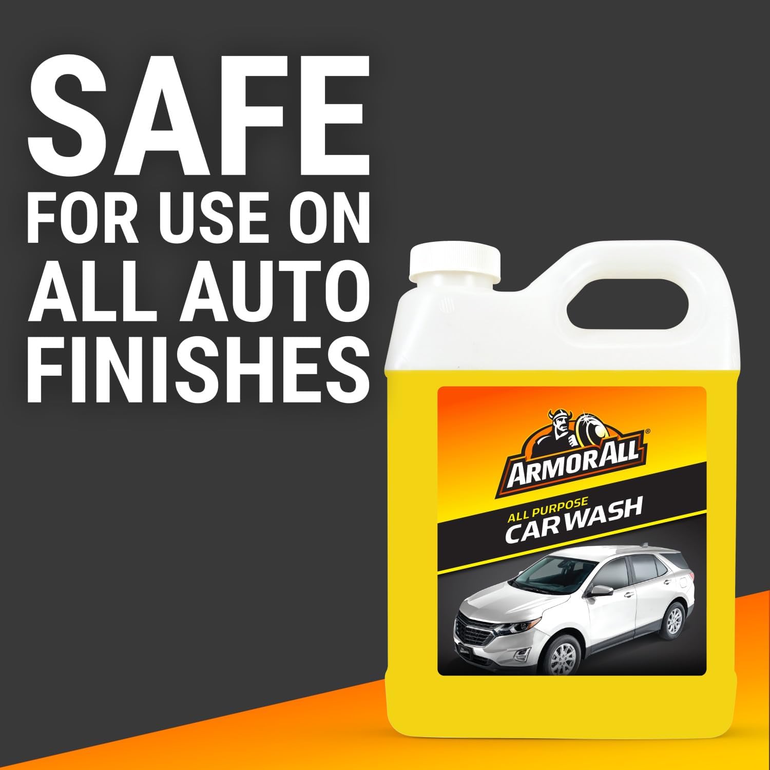 Armor All All Purpose Car Wash Soap, Hand Wash or Foam Cannon, 128 Fl Oz