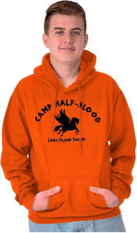 Brisco Brands Camp Half Blood Greek Mythology Hoodie Sweatshirt Women Men