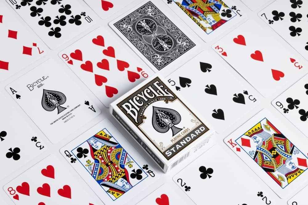 Bicycle Rider Back Playing Cards 2 Pack Red and Black Poker Size