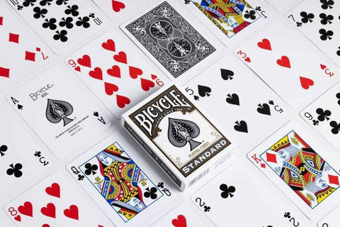 Bicycle Rider Back Playing Cards 2 Pack Red and Black Poker Size