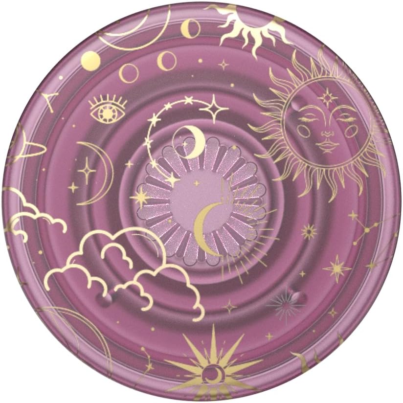 PopSockets Adhesive Phone Grip, Holder- Celestial Mauve