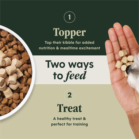 Instinct RawBoost Mixers, Freeze Dried Dog Food Topper, Grain-Free Recipe - All Natural Beef, 14 oz. Bag (Pack of 6)
