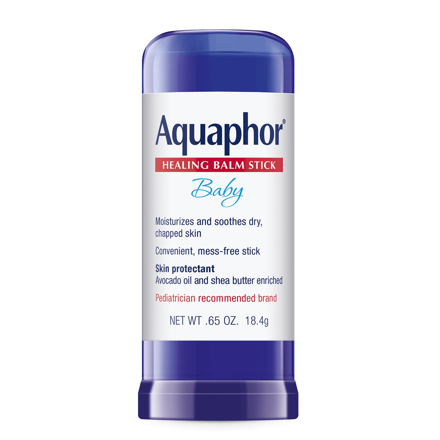 Aquaphor Baby Healing Balm Stick, Skin Protectant, 0.65 OZ