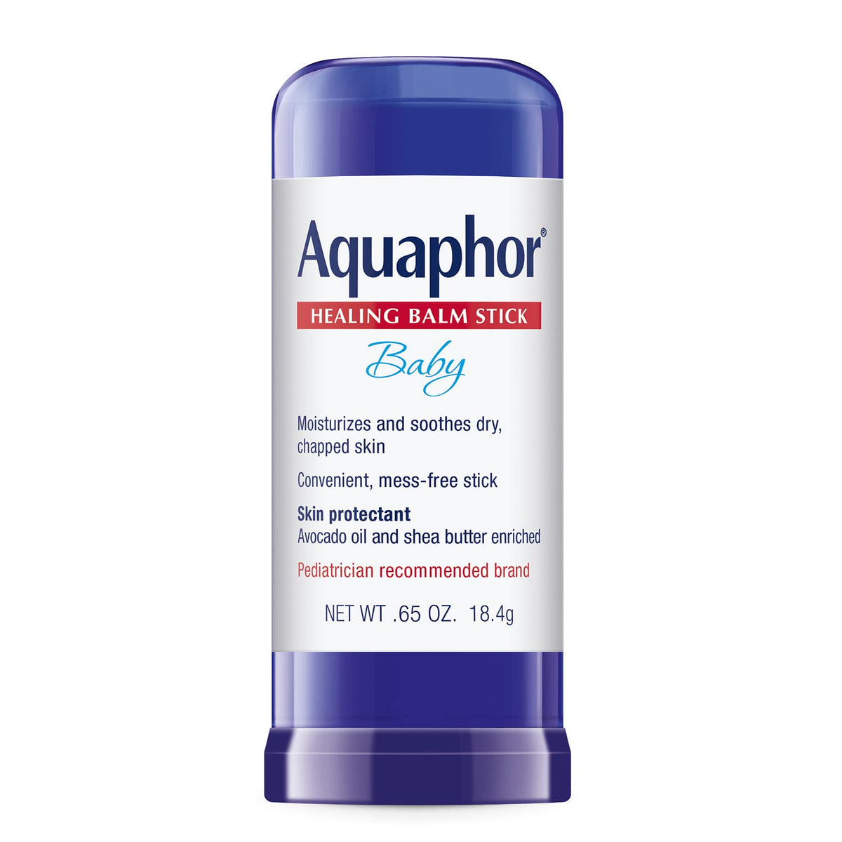 Aquaphor Baby Healing Balm Stick, Skin Protectant, 0.65 OZ
