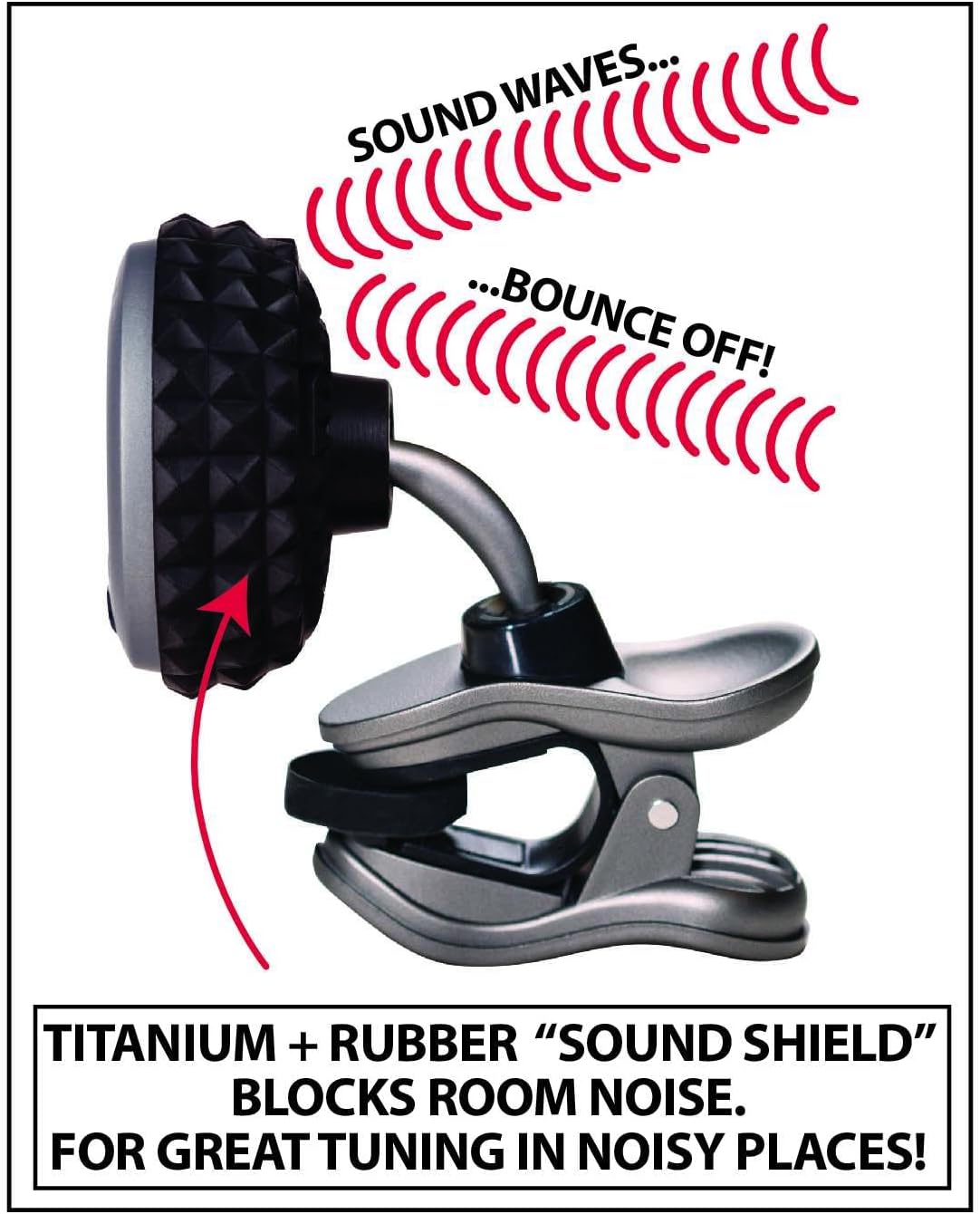 Snark ST-8 Titanium Rechargeable Guitar Tuner