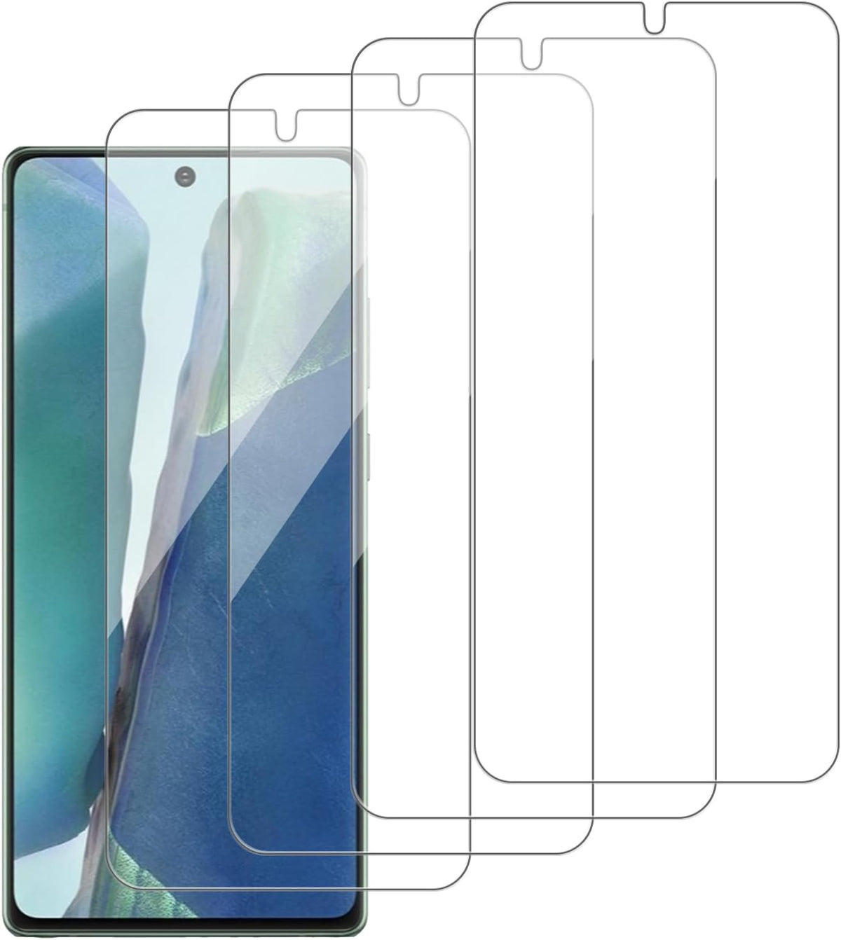 4 Pack Glass Screen Protector for Samsung Galaxy Note 20 5G
