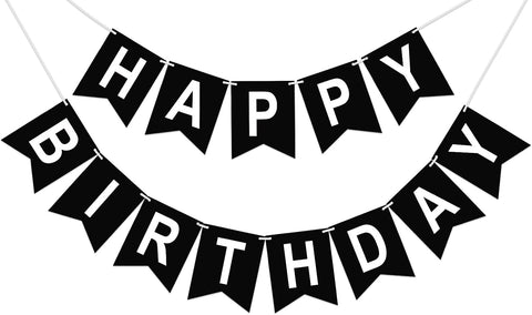 Happy Birthday Banner Birthday Party Banner NO DIY Happy Birthday Sign