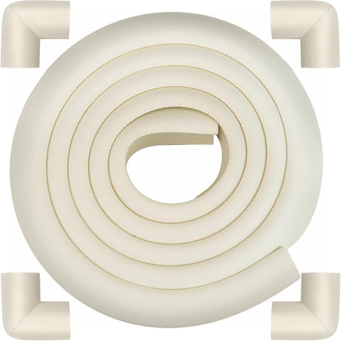 Corner Protector Baby, Baby Proofing Edge Corner Protector, Soft Foam White