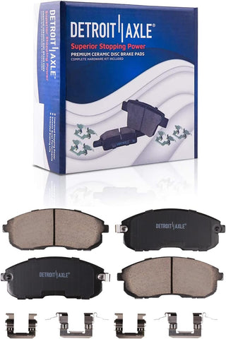 Detroit Axle - Front Brake Kit for 13-17 Nissan Sentra Disc Brake Rotors