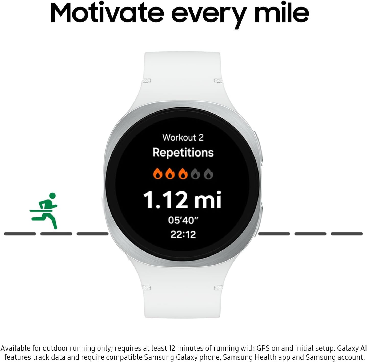 Samsung Galaxy Watch 8 (2025), Graphite, 40mm, Bluetooth Smartwatch
