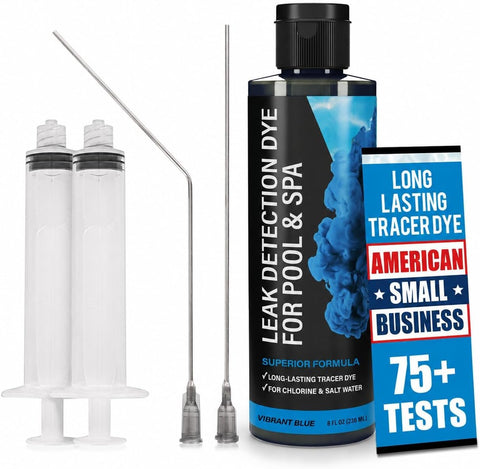 Pool Leak Detection Dye Kit for Inground Above Ground Pools Spa & Hot Tub